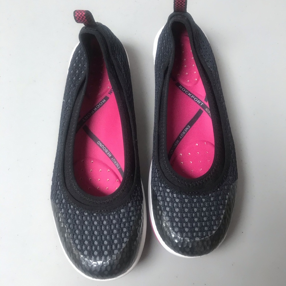 Rockport Adiprene by Adidas size 6 Black Pink